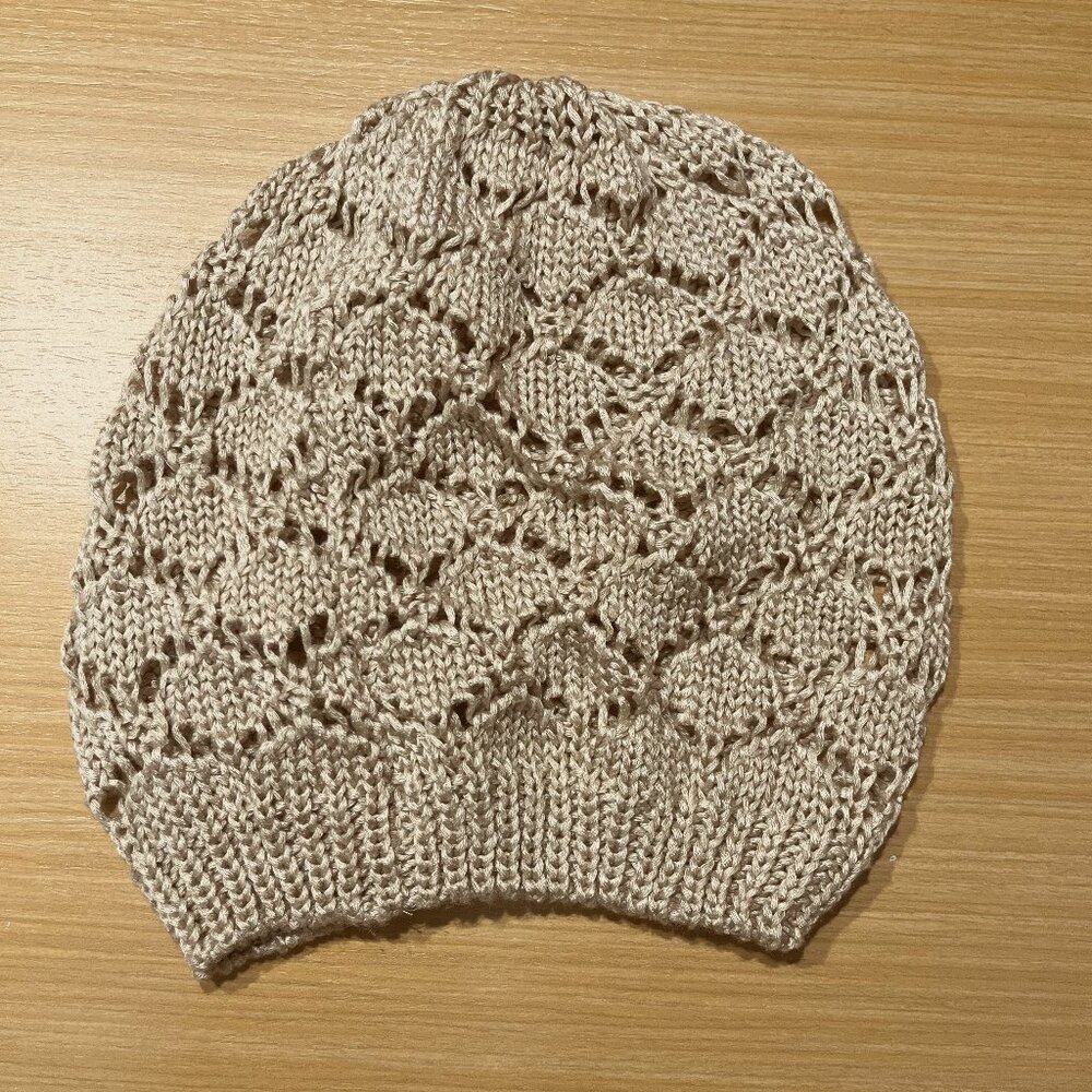 Gold Knit Hat
